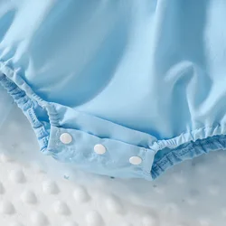 Milangel body bebé: manga volante y falda de tul con lentejuelas