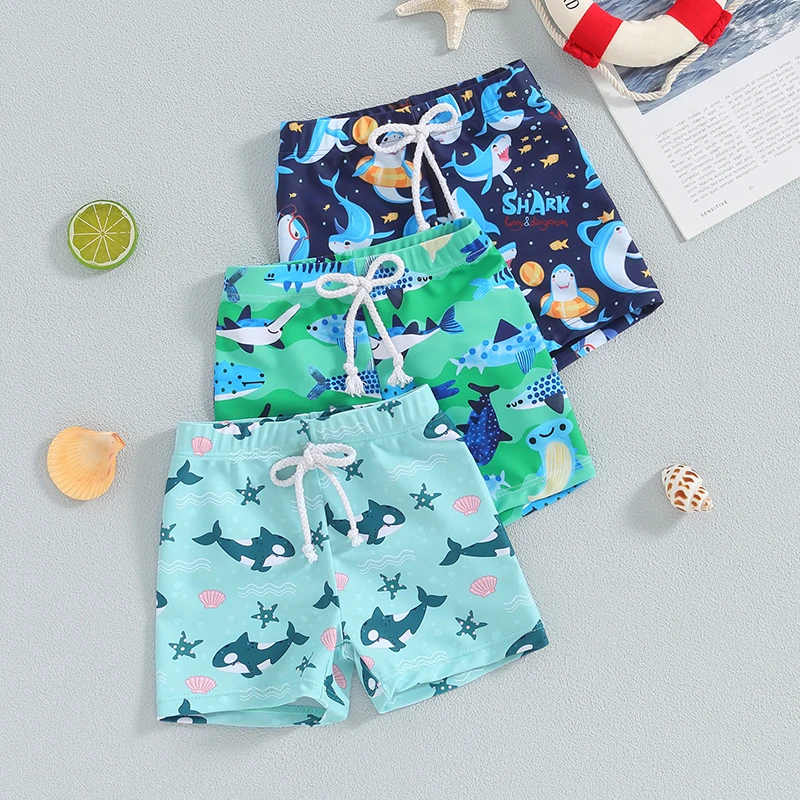 Tregren bañador niño estampado tiburón – cintura elástica