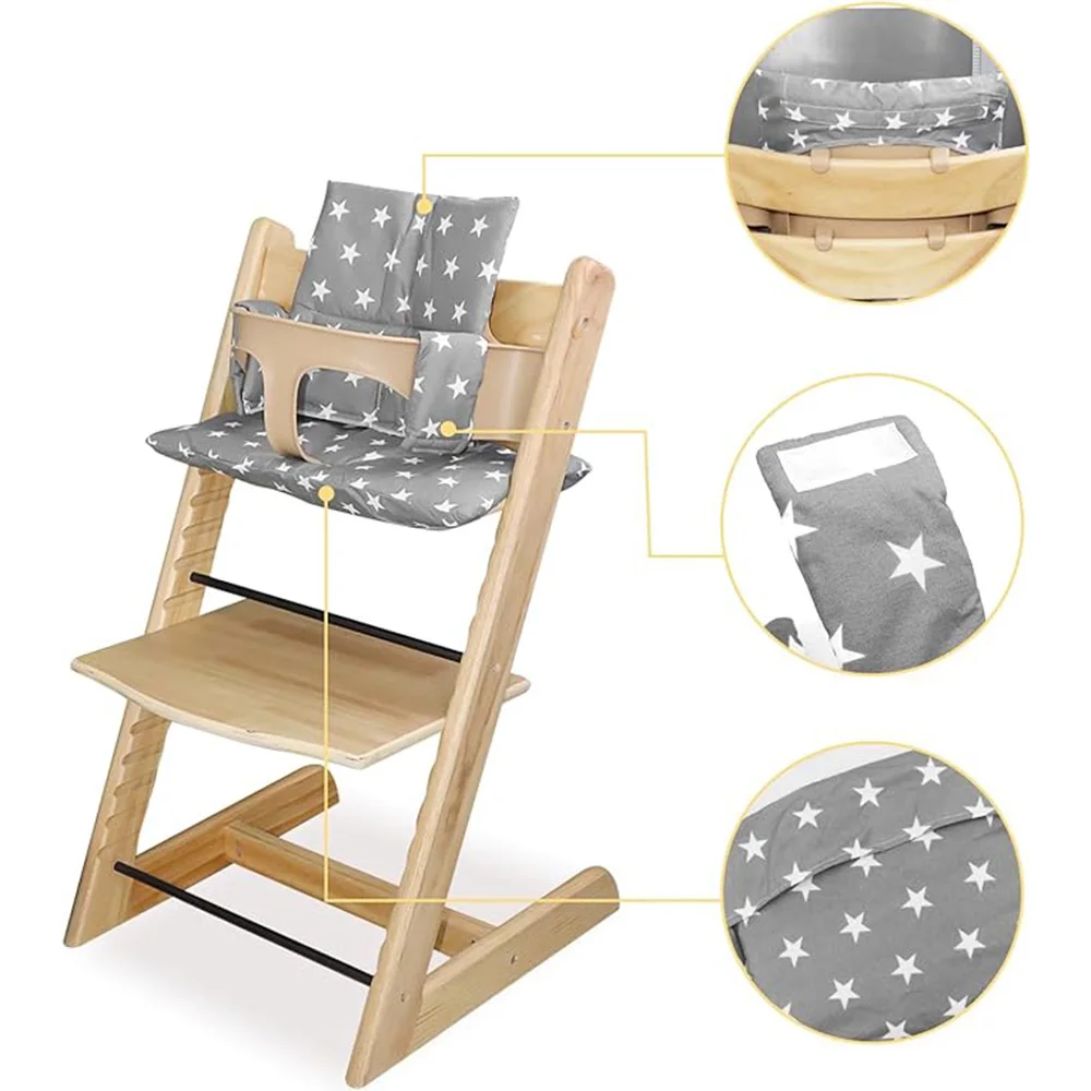 Stokk Cojín Respaldo Lavable Silla Alimentación Bebé - imagen 5