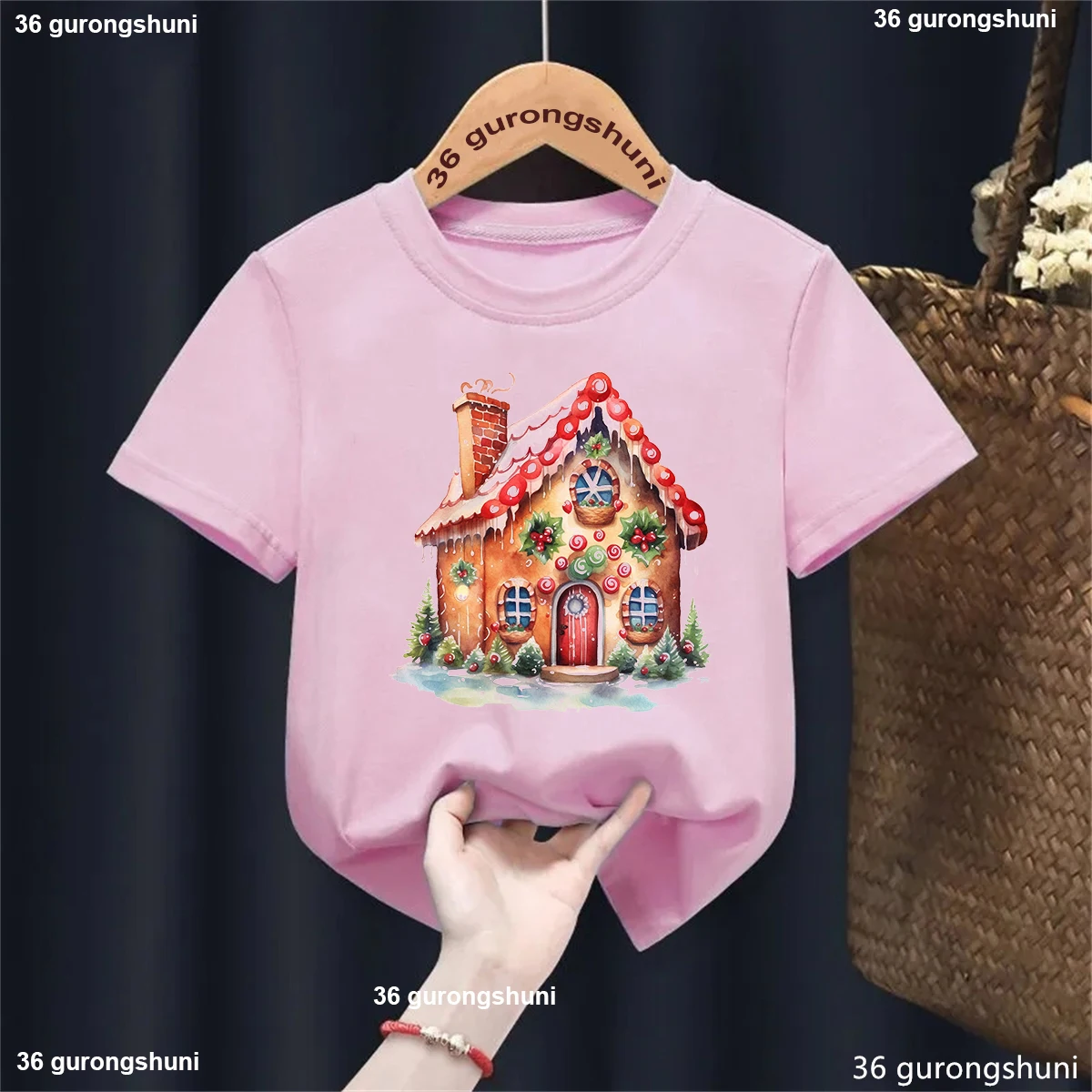 Vista trasera de la camiseta