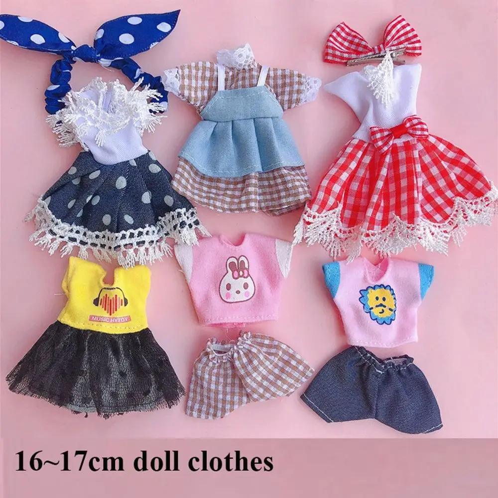 Conjunto de ropa de muñeca con diseño de animal