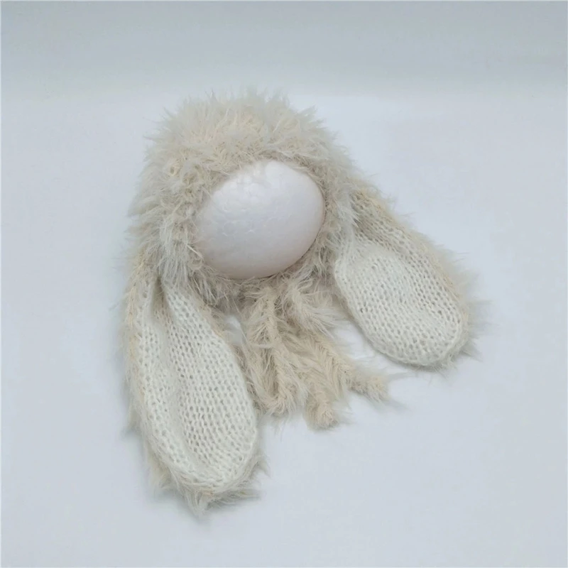 Gorro bebé punto con orejas de conejo THINKTHENDO - imagen 4