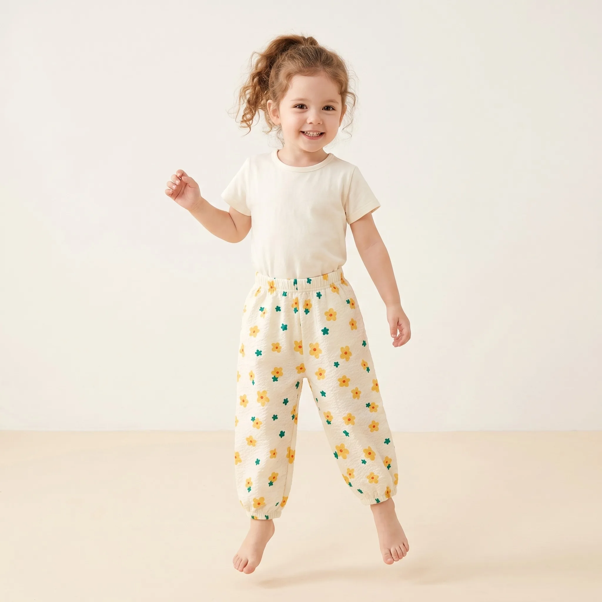 Pantalones anti-mosquitos cortos tipo campana ligeros infantiles