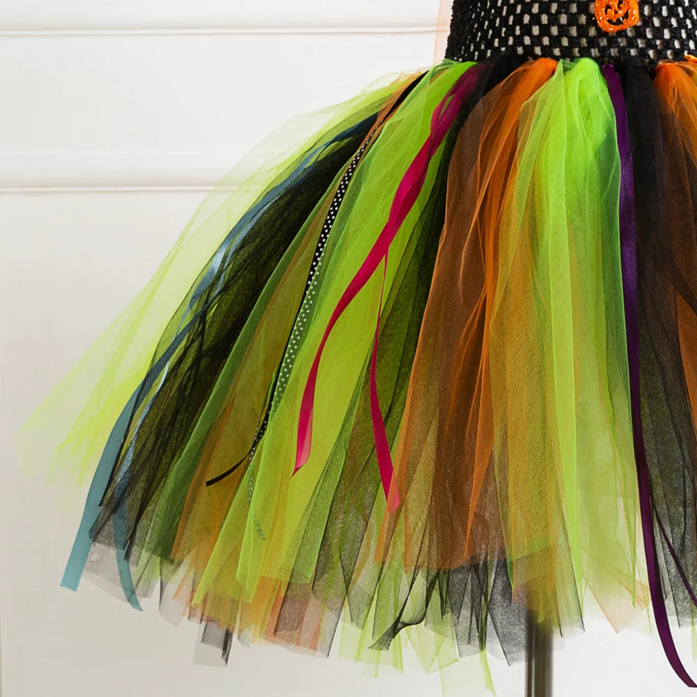 Vestido de fiesta princesa malla para bebé – lujo escolar - imagen 4