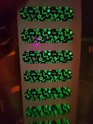 Parche luminoso nocturno para vendaje de heridas con brillo