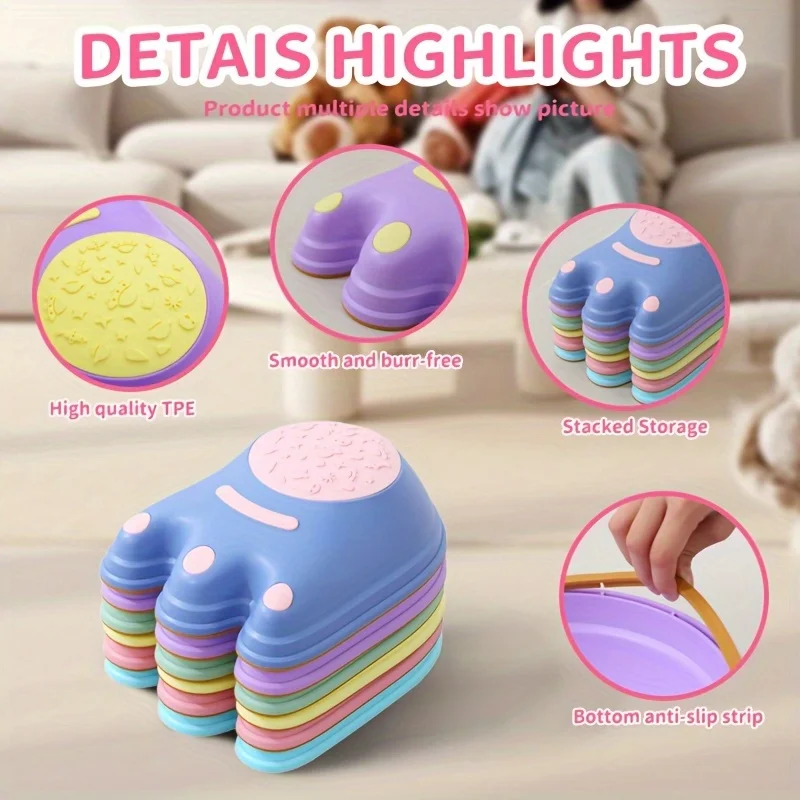 Piedras de equilibrio antideslizantes para niños: coordinación - imagen 5