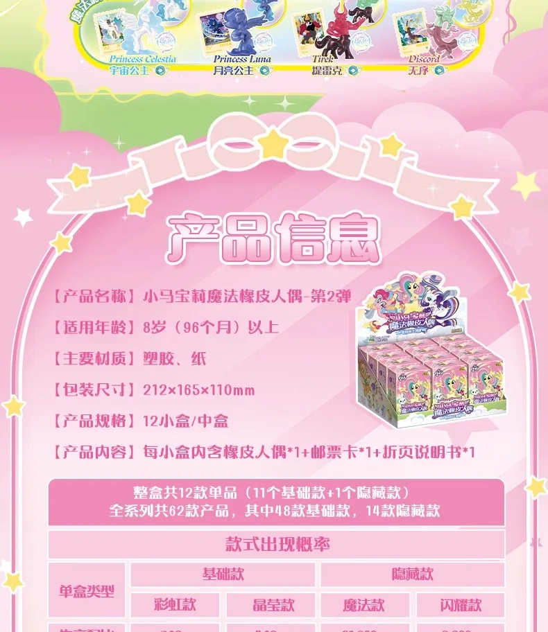 Contenido de la caja ciega My Little Pony