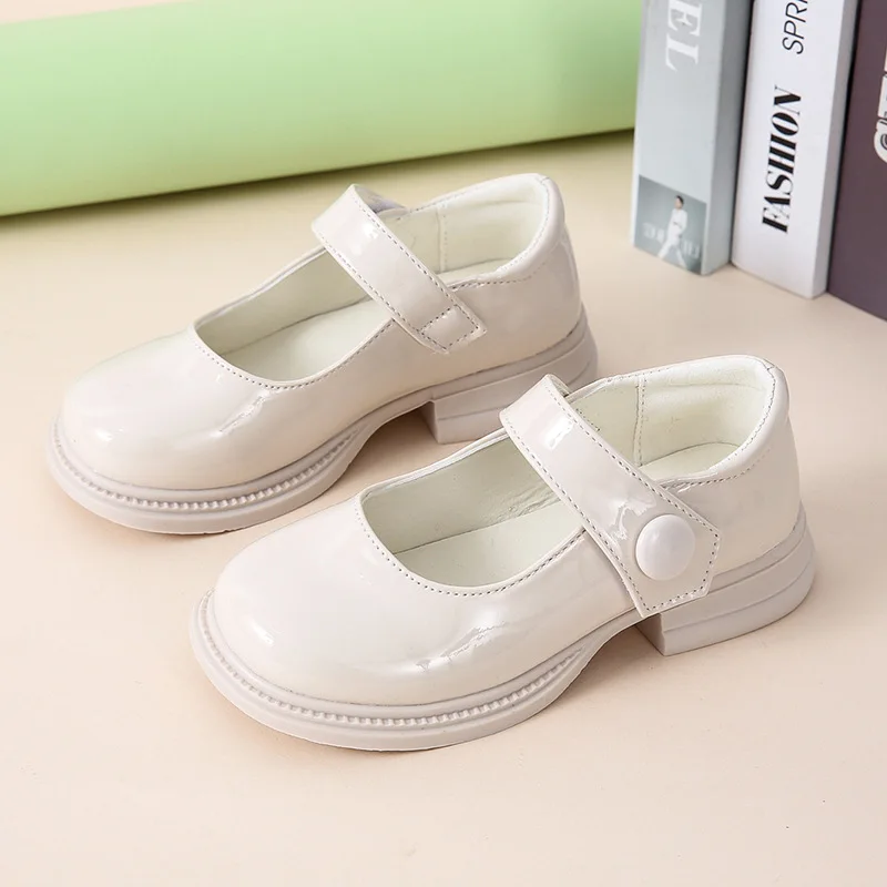 Bailarinas de cuero antideslizantes para niña – Suaves y flexibles - imagen 2