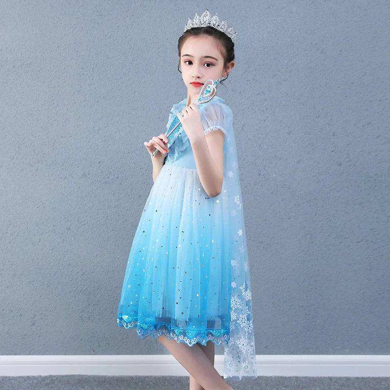 Vestido de princesa para niñas, vista frontal