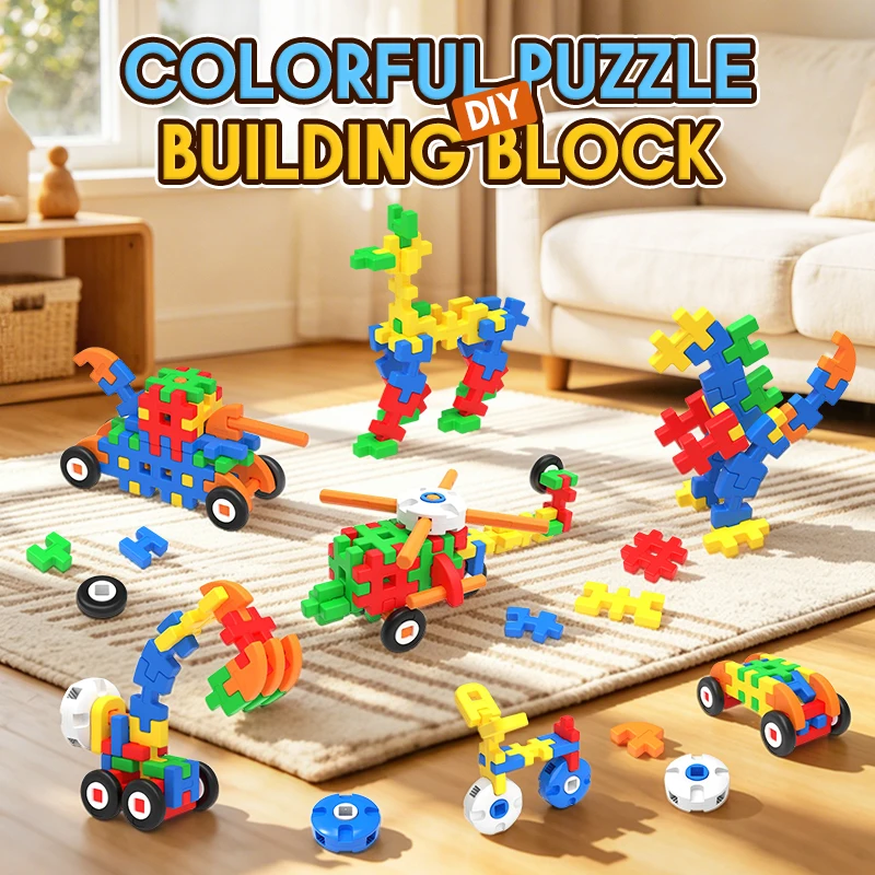 Bloques de construcción educativos para niños – Regalo aprendizaje - imagen 3