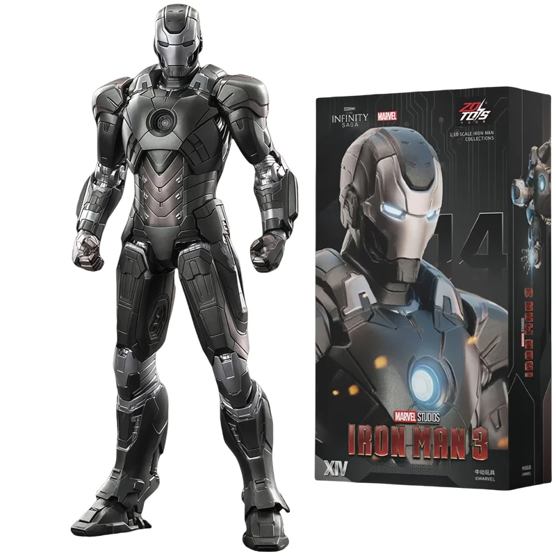 Figura de acción Iron Man Tony Stark ZD Legends MK14 coleccionista