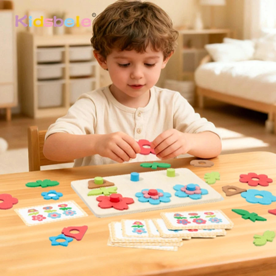 Elementos geométricos y de color para aprender jugando