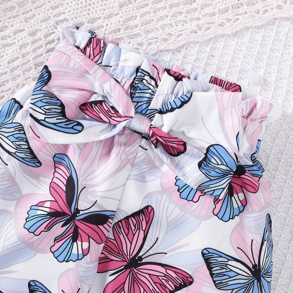 Conjunto de verano para niña recién nacida: mono y pantalón - imagen 3