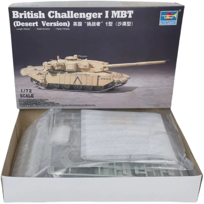 Maqueta de tanque Challenger I para montar versión desierto TRUMPETER - imagen 3