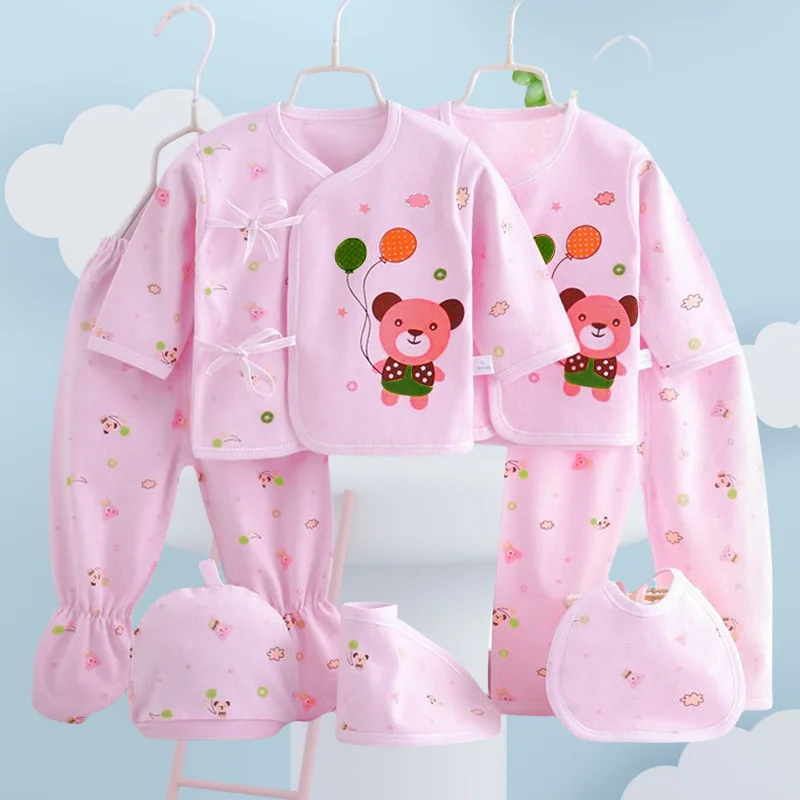 Conjunto ropa bebé 0-3 meses – camisa, pantalón, babero y sombrero - imagen 2