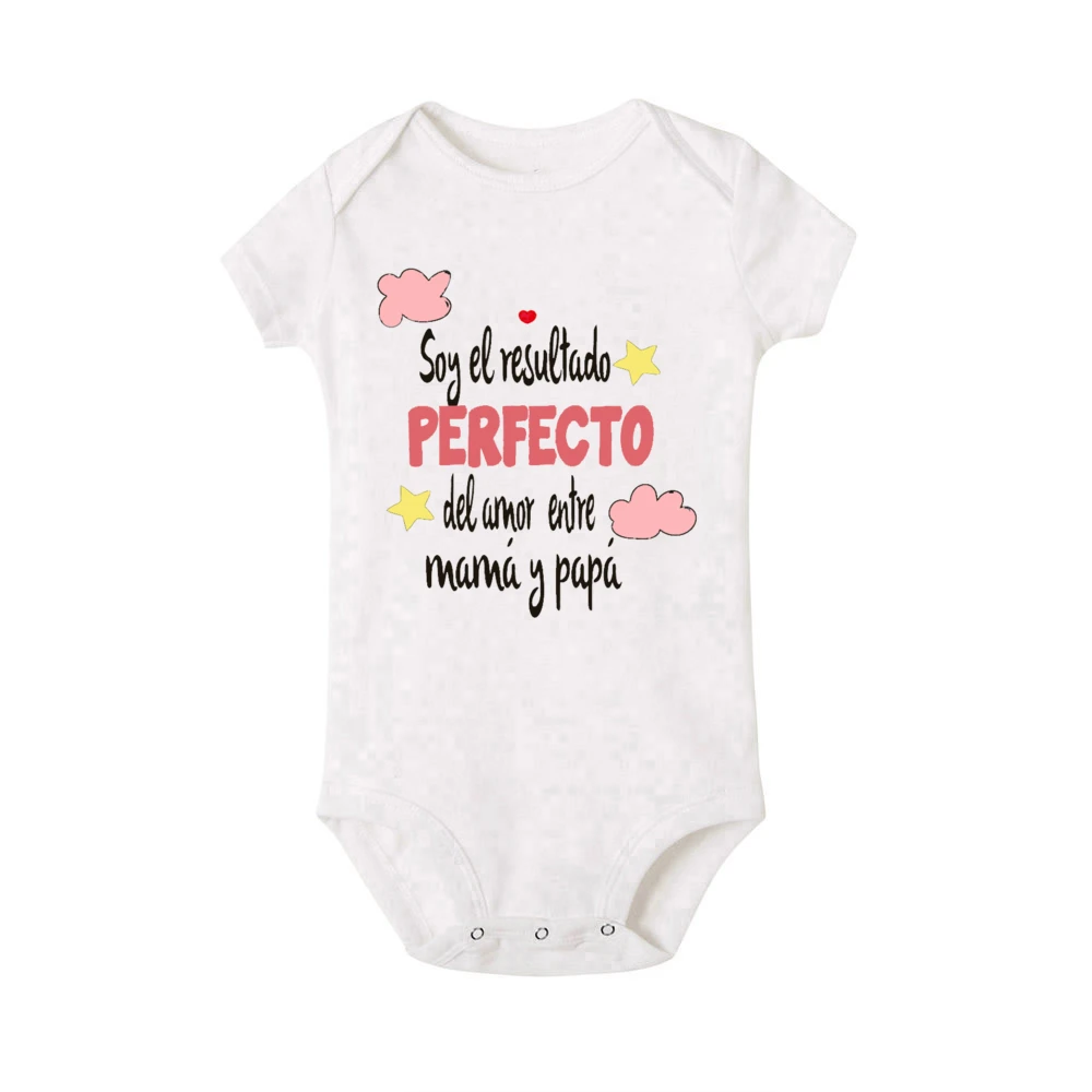 Mono infantil con estampado español – Bodys verano para bebé - imagen 2