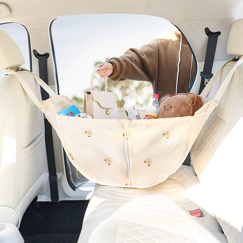 Bolsa organizadores coche bebé – Portaobjetos gran capacidad - imagen 5