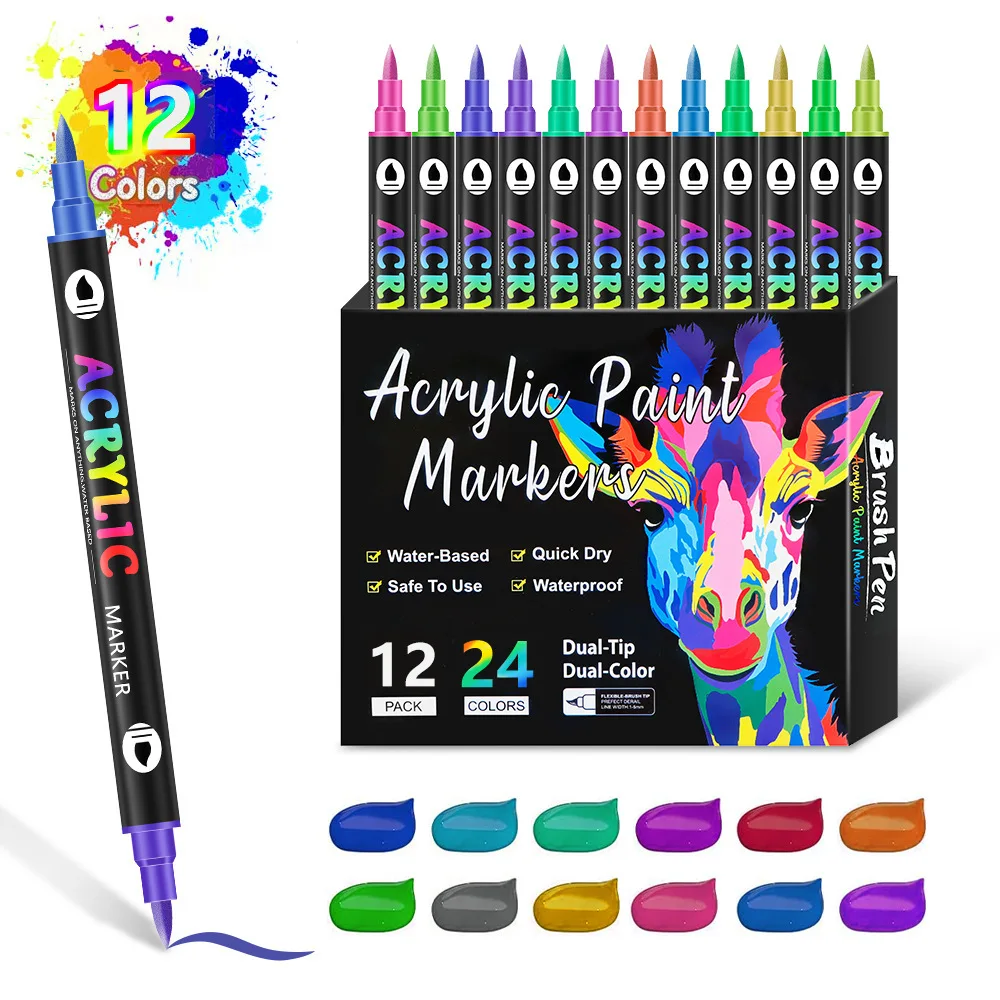 Decoraciones con pintura acrílica