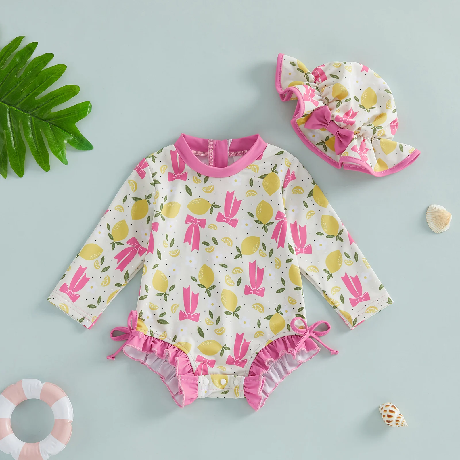 Bañador niña Tregren con lazo – Suave y cómodo para bebé