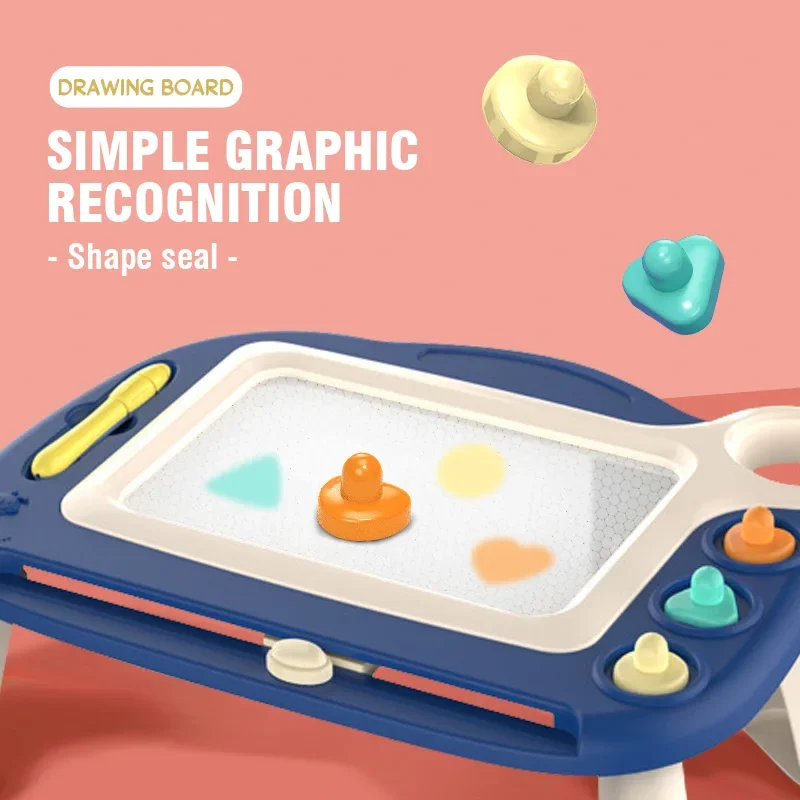 Tablero de dibujo magnético borrable para niños – Regalo creativo - imagen 5