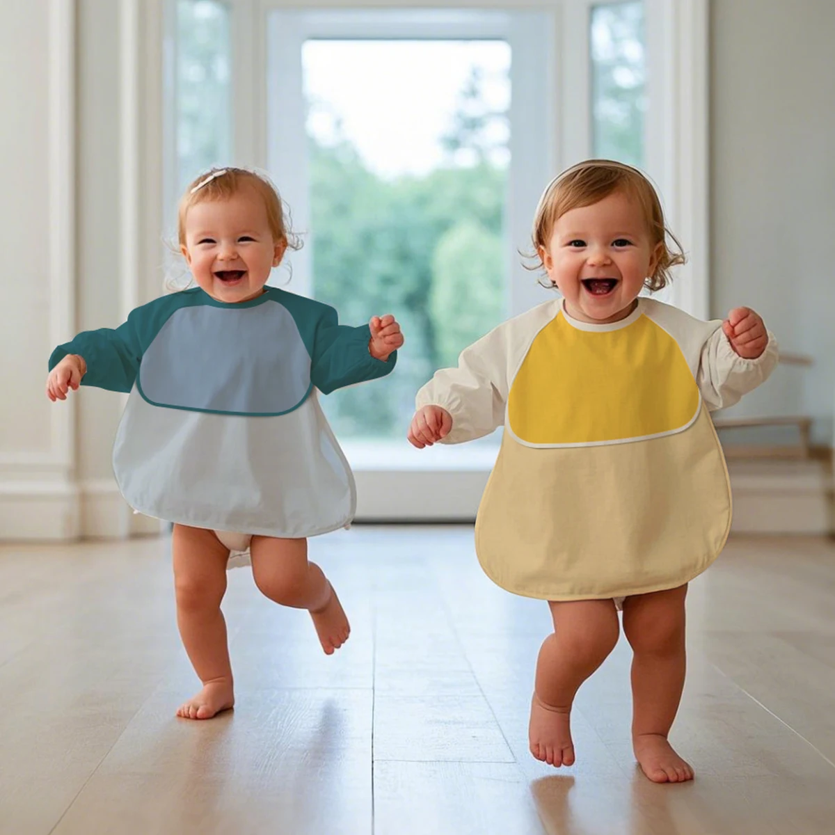HappyFluttere mono impermeable bebé de una pieza con bolsillo