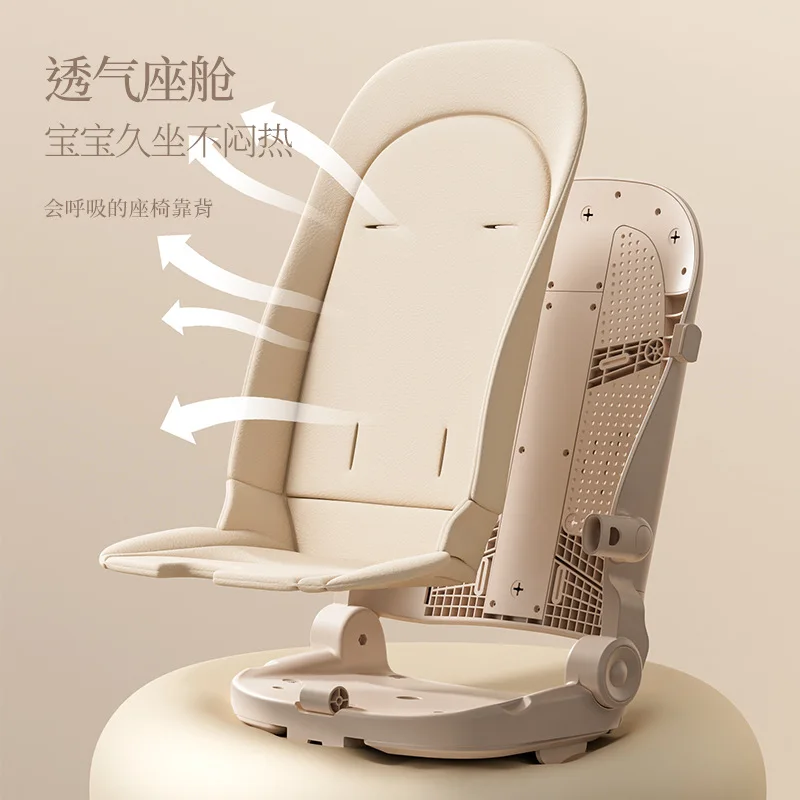 Cochecito de bebé ultraligero plegable con asiento para paseo - imagen 4