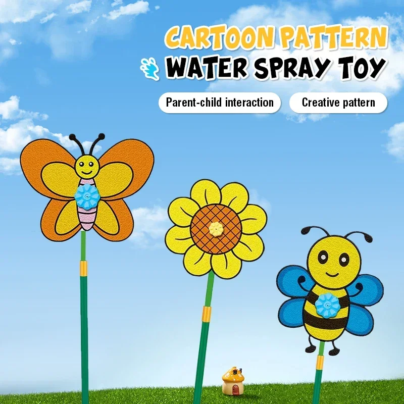 Aspersor de agua infantil para jardín y playa, juego exterior - imagen 4