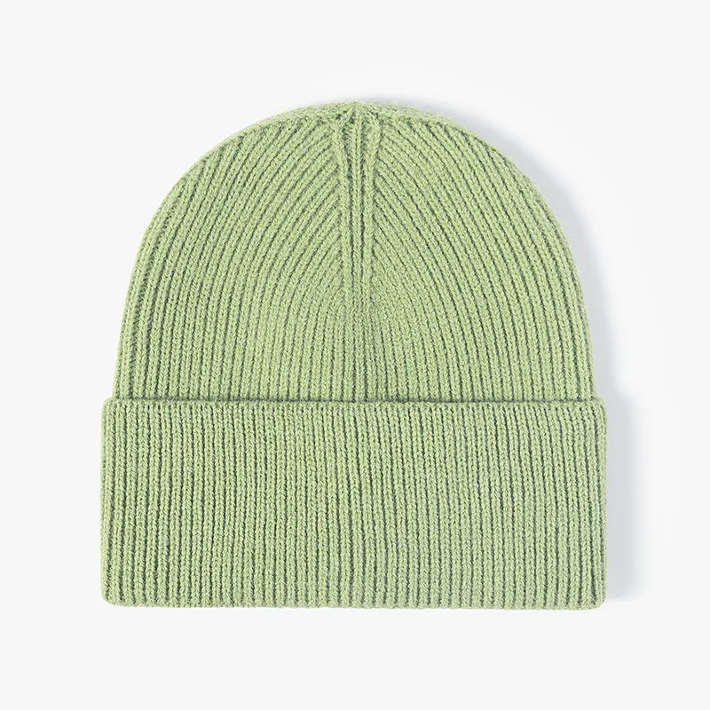 Gorro de invierno de punto grueso Somenie unisex negro talla grande - imagen 2