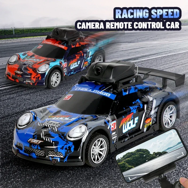 Coche RC de carreras FPV con cámara HD y control remoto para niños - imagen 4
