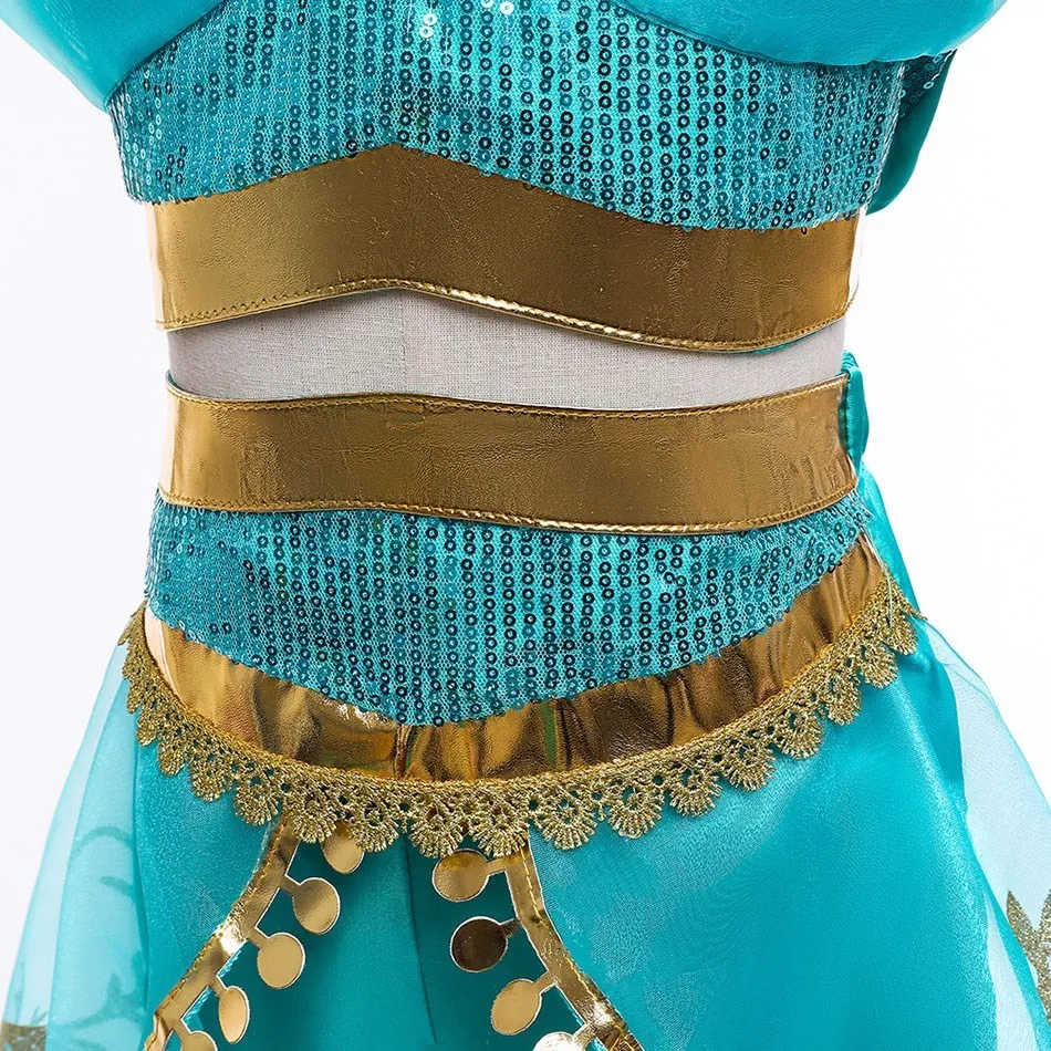 Disfraz de princesa Jasmine para niña - imagen 5