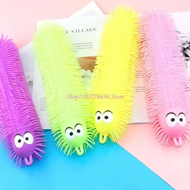 Peluche oruga suave para bebés, juguete blando y tierno para dormir - imagen 3