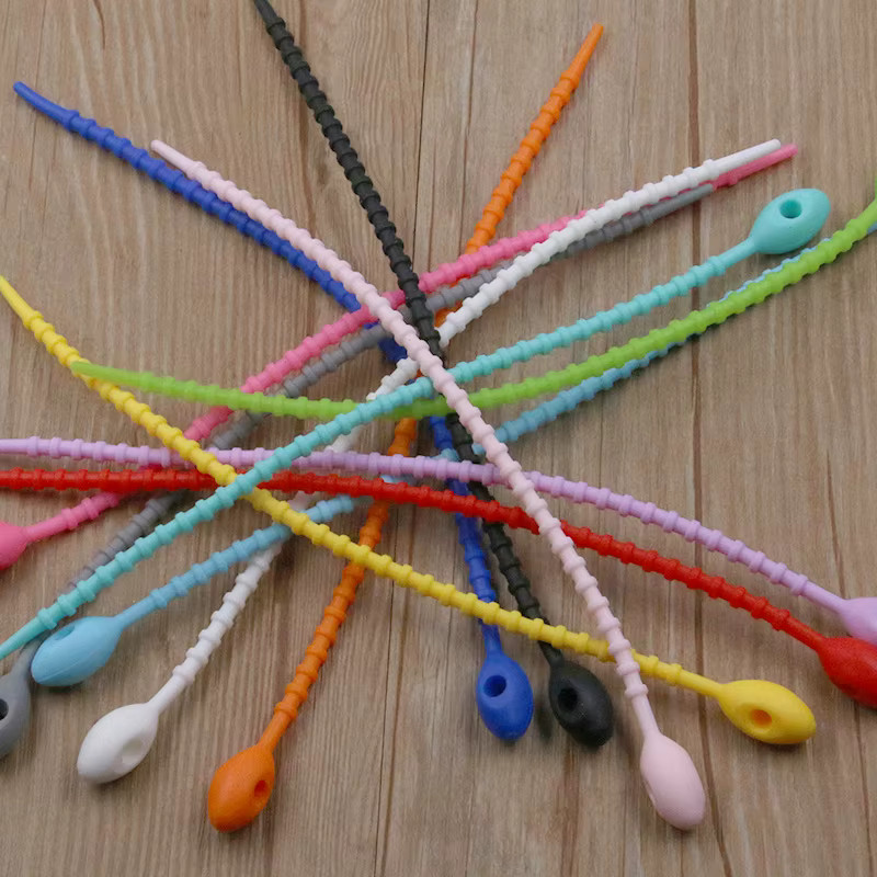 VVOCCi Bridas de silicona reutilizables para cables – universales - imagen 2