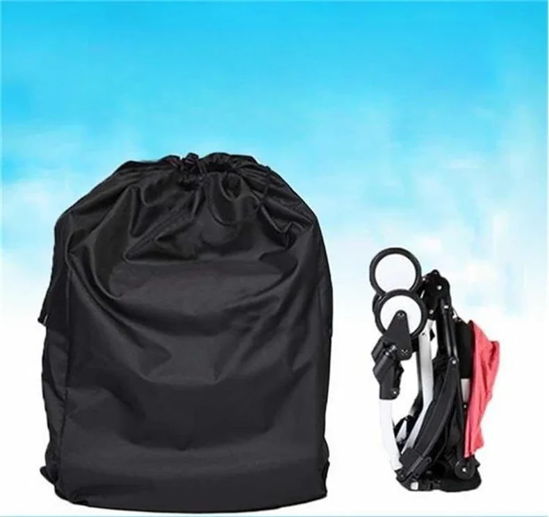 Vista de la bolsa tipo cubierta para cochecito