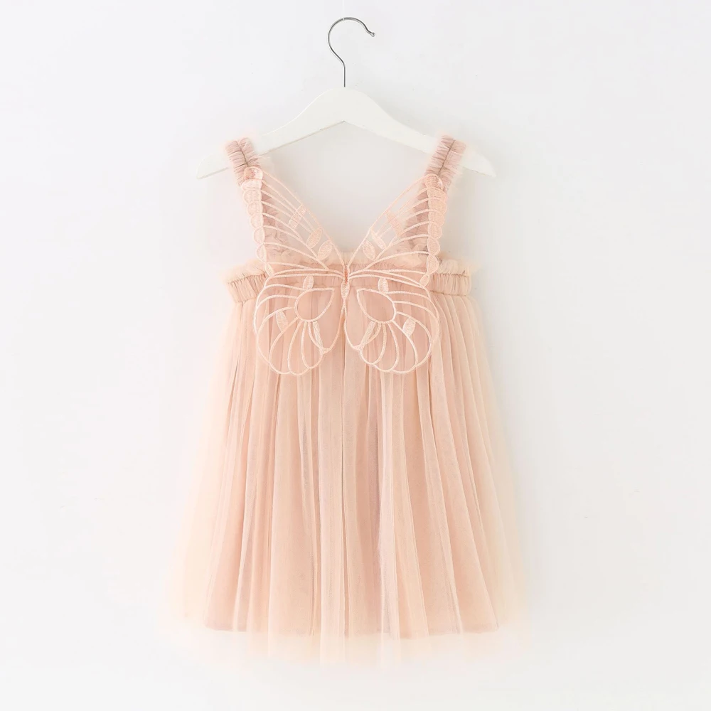 Vestido tutú para niña con alas y falda de baile - imagen 3