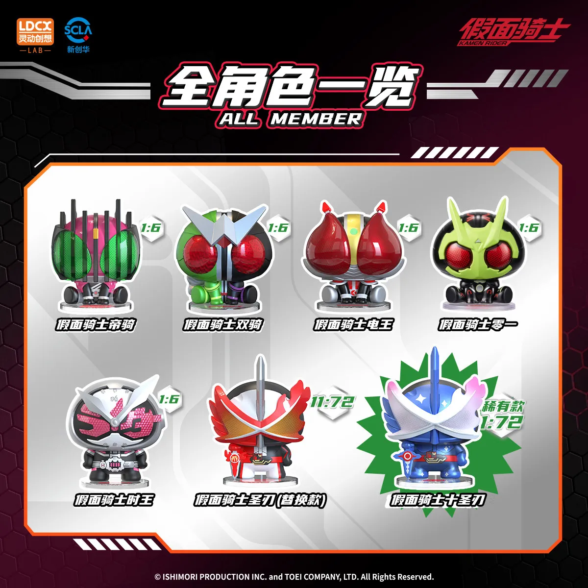 Figura de acción Kamen Rider Palm Hero mini en caja sorpresa - imagen 3