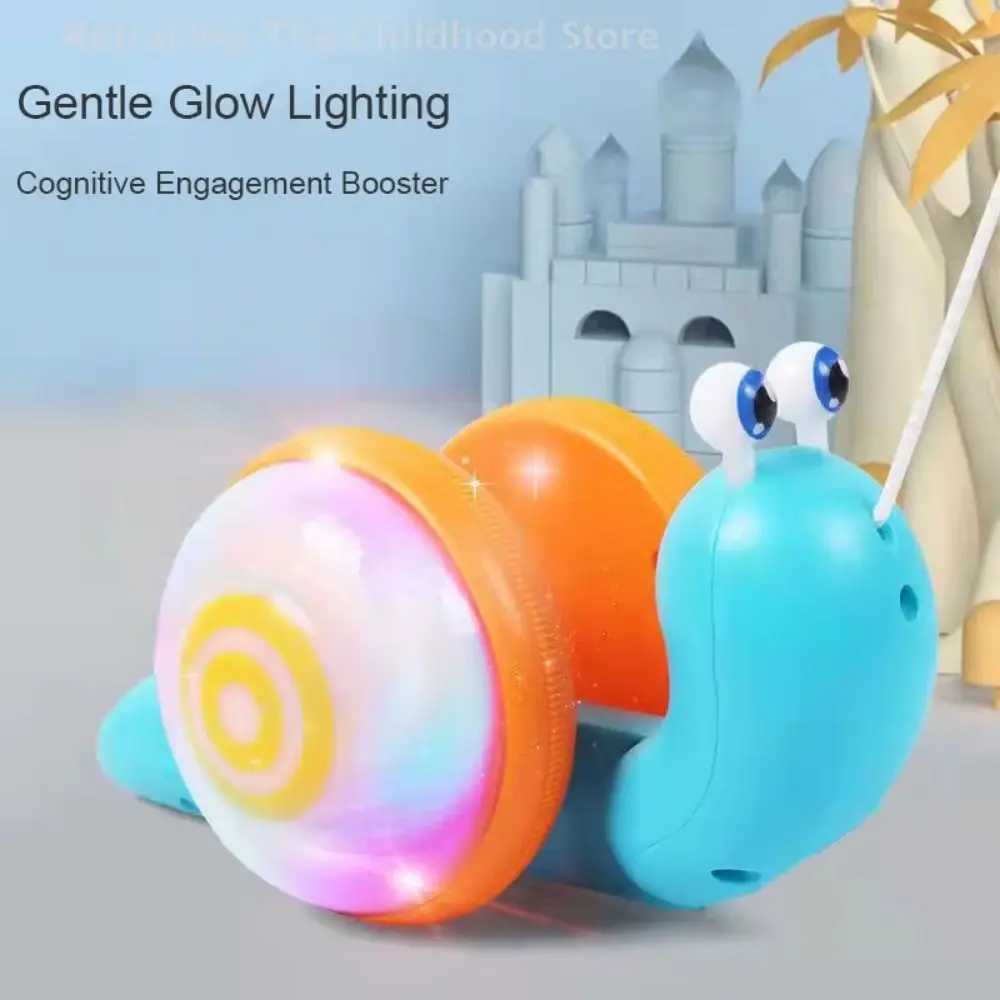 Andador luminoso de caracol con cuerda para arrastrar y caminar - imagen 5