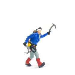 Figuras de escala para dioramas y trenes, personajes multicolor