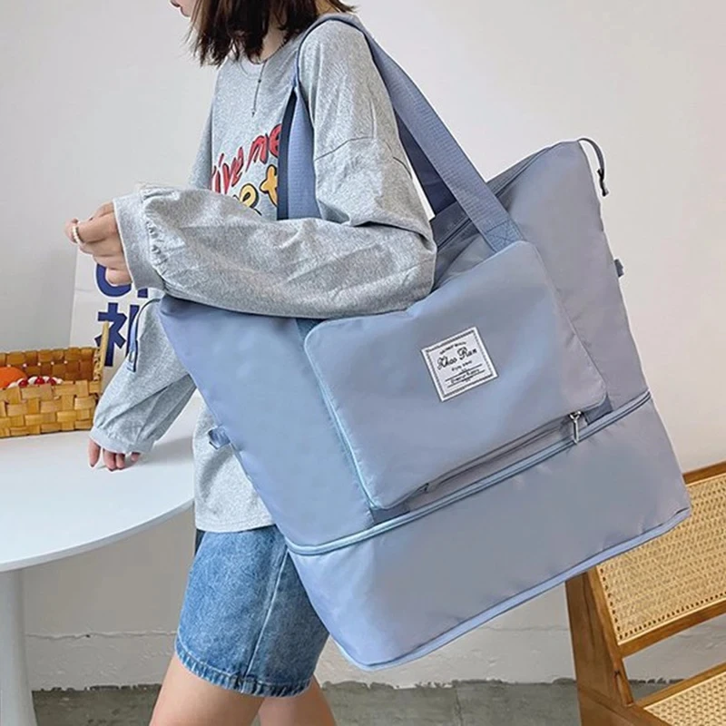 Bolsa maternal espaciosa con organizador de pañales para bebé - imagen 3