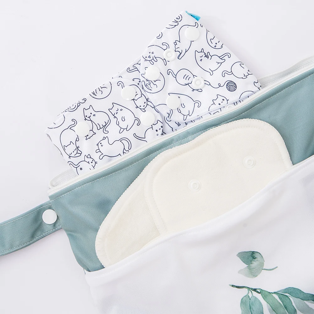 Kangobaby bolsa de pañales reutilizable para viaje multifunción - imagen 4