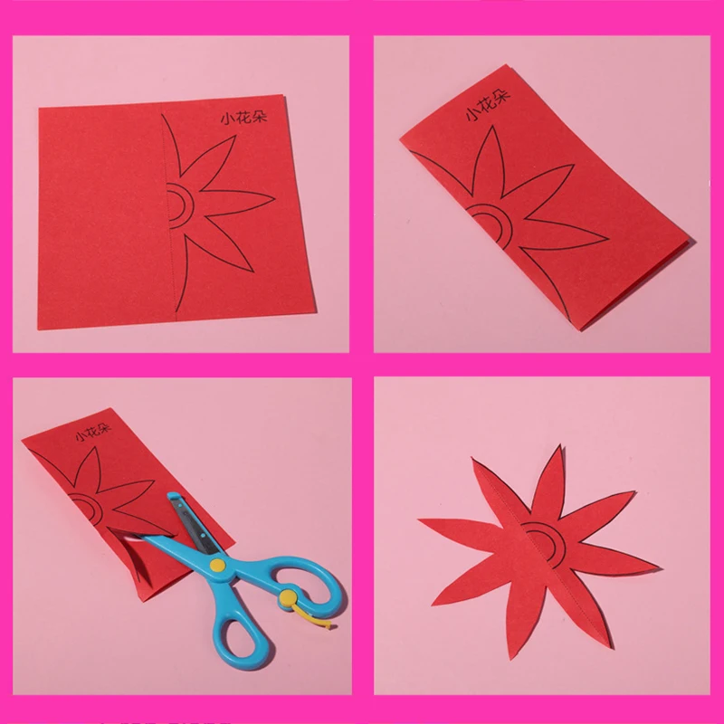 Juego de tijeras y papel recortable para niños – Actividades manuales - imagen 2