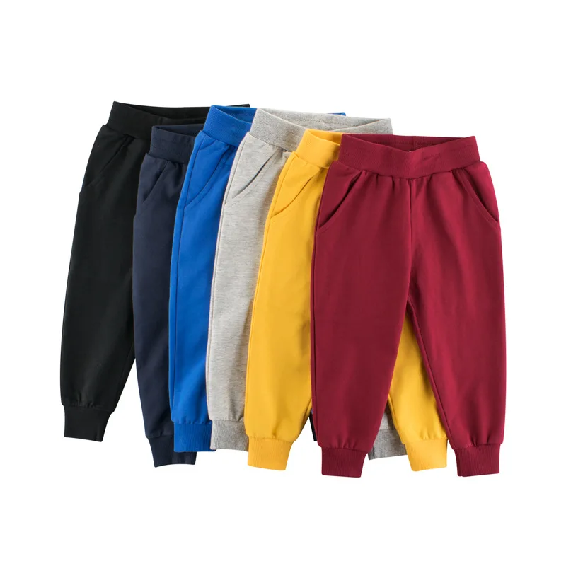 Pantalones deportivos de algodón para niños – Primavera y otoño - imagen 4
