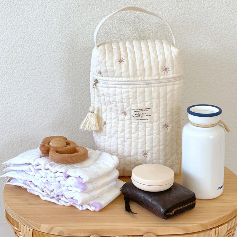Bolsa de pañales acolchada reutilizable para bebé - imagen 4