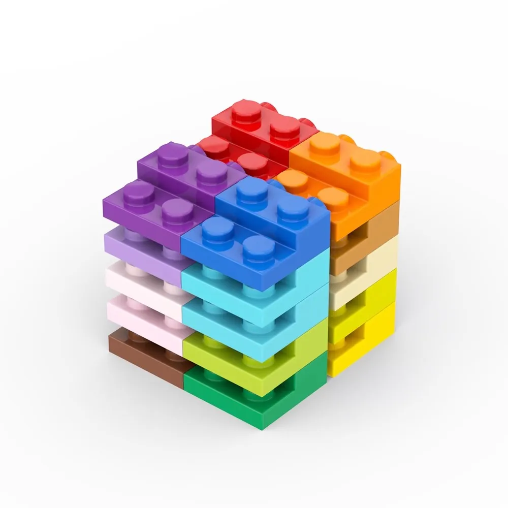 Placas de construcción con tachuelas para niños – 2x2 - imagen 3