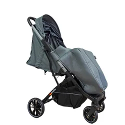 Cochecito de bebé ultraligero plegable con asiento reclinable