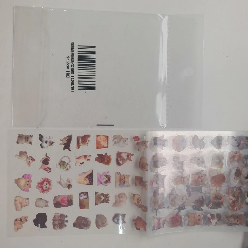 Pegatinas con purpurina para manualidades y scrapbooking infantiles