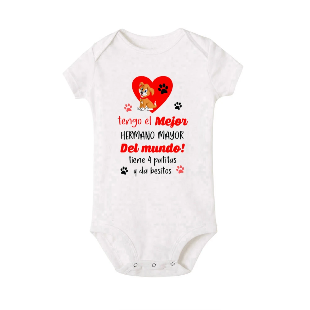 Pelele body para bebé recién nacido – Algodón suave con estampado - imagen 2