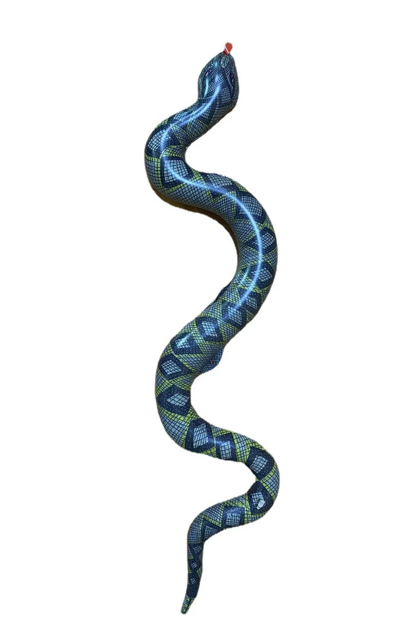 Serpiente inflable vista lateral completa