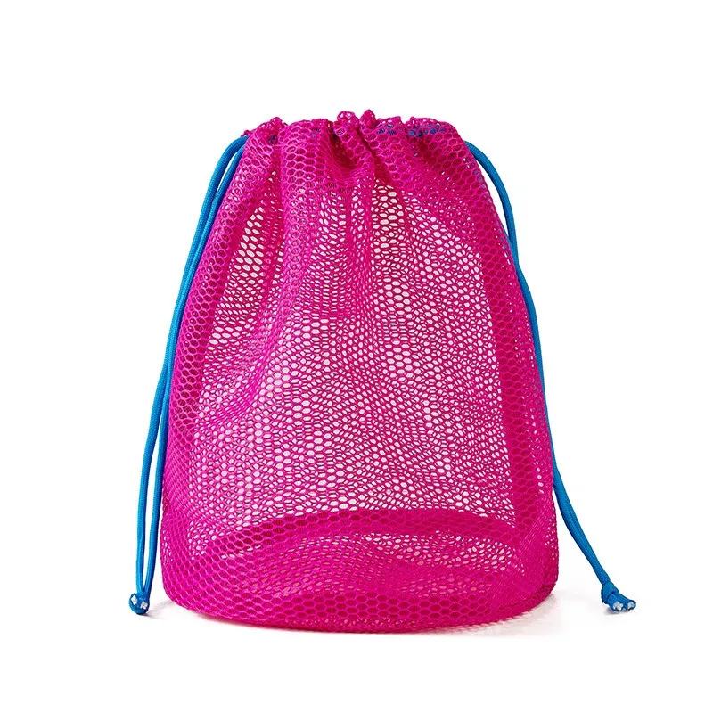 Bolsa de malla con cordón para cosméticos y lavado portátil compacta - imagen 3
