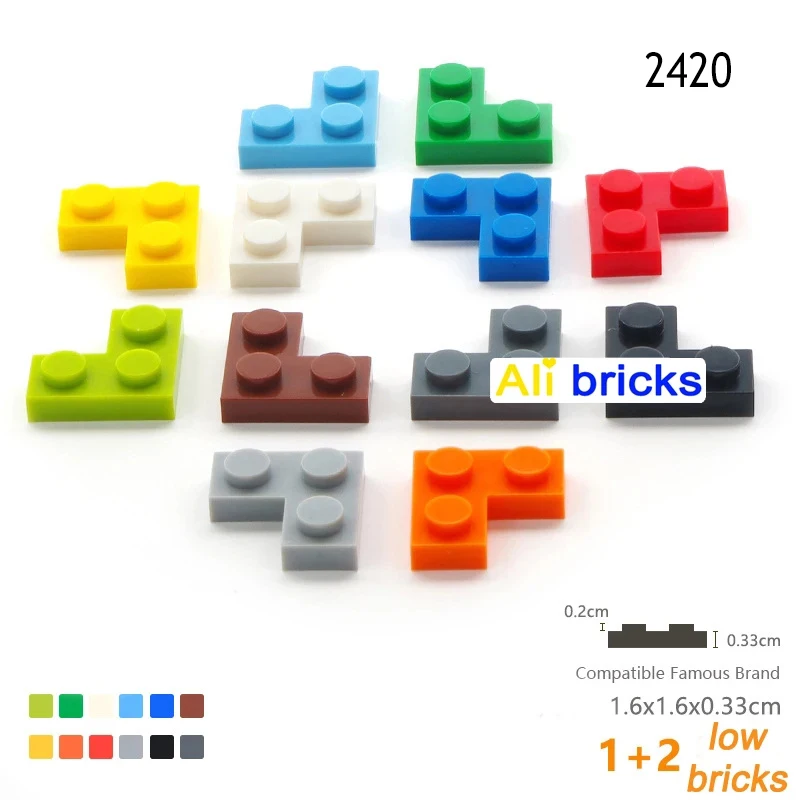 Placas de construcción educativas 2x2 para niños - Juego creativo - imagen 2