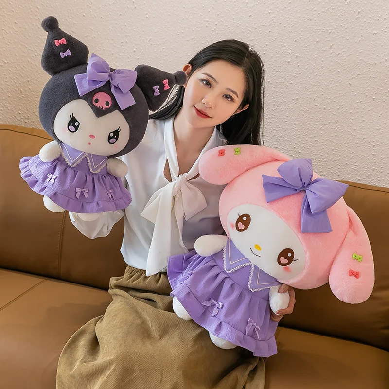 Peluche Kuromi Sanrio para habitación infantil – Gran regalo - imagen 5